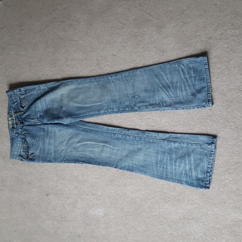 GUC Light Blue Bootcut Jeans, Size 25